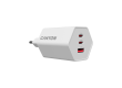 CANYON charger HEXAGON 65 GaN 65W 2xPD 1xQC EU White