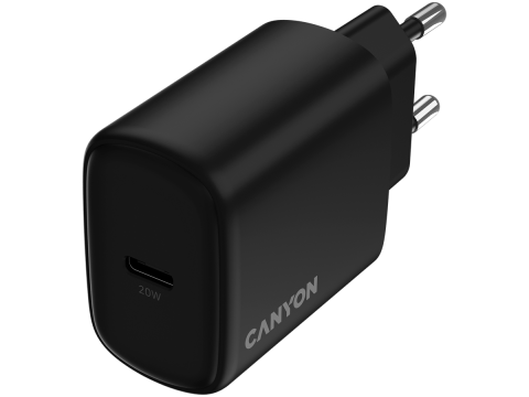 CANYON charger OnCharge 200 20W 1xPD EU Black