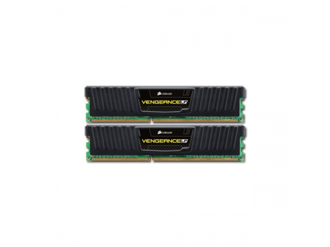 CORSAIR DDR3, 1600MHz 8GB 2x240 DIMM, Vengeance Low Profile Heat Spreader, 1.5V