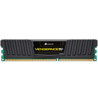 Corsair DDR3, 1600MHz 32GB 4x8 DIMM, Unbuffered, 10-10-10-27, Vengeance LP Black Heat Spreader, X79, XMP 1.3, 1.5V