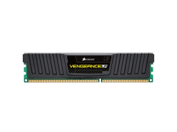 Corsair DDR3, 1600MHz 32GB 4x8 DIMM, Unbuffered, 10-10-10-27, Vengeance LP Black Heat Spreader, X79, XMP 1.3, 1.5V