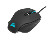 Corsair M65 RGB ULTRA Gaming Mouse, Backlit RGB LED, Optical, Silver ALU, Black, EAN:0840006657606