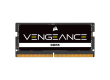CORSAIR DDR5, 4800MT/s 16GB 1x16GB SODIMM, 40-40-40-77, Black PCB, Std PMIC, 1.1V, VENGEANCE DDR5 SODIM