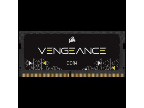 Corsair DDR4, 3200MHz 32GB 1x32GB SODIMM, Unbuffered, 22-22-22-53, Black PCB, 1.2V, EAN:0840006663591