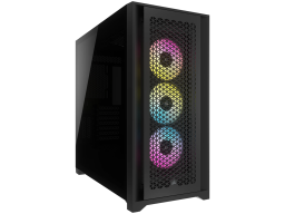 Corsair iCUE 5000D RGB Airflow Tempered Glass, Black, EAN: 840006694342