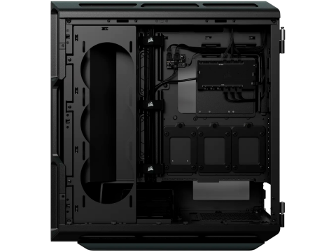 Corsair iCUE 5000T RGB Tempered Glass Mid-Tower Smart Case, Black