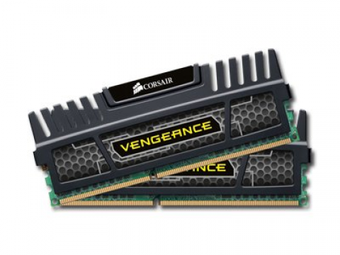 CORSAIR DDR3, 1600MHz 16GB 2x8 DIMM, Vengenace Black Heat Spreader, 1.5V