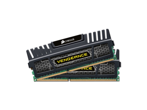 CORSAIR DDR3, 1600MHz 16GB 2x8 DIMM, Vengenace Black Heat Spreader, 1.5V