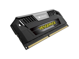 Corsair DDR3, 1600MHz 32GB 4x240 Dimm, Unbuffered, 9-9-9-24, XMP 1.3, X79, Vengeance Pro Black Heatspreader, Silver clip, Black PCB 8 layer, 1.5V