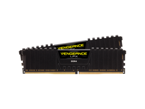 Corsair DDR4, 3600MHz 32GB 2x16GB DIMM, Unbuffered, 18-22-22-42, XMP 2.0 Vengeance LPX Black, 1.35V, EAN:0840006618676