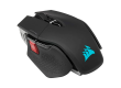 Corsair M65 RGB ULTRA WIRELESS Gaming Mouse, Backlit RGB LED, Optical, Silver ALU, Black, EAN:0840006657644