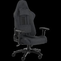 CORSAIR TC100 RELAXED Gaming Chair, Fabric - Grey and Black