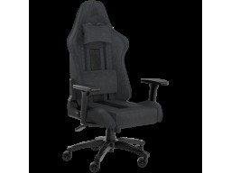 CORSAIR TC100 RELAXED Gaming Chair, Fabric - Grey and Black