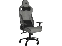 CORSAIR T3 Rush 2023 Fabric Gaming Chair - Grey and Charcoal