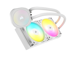 Corsair NAUTILUS 240 ARGB White, 240mm Radiator, Liquid CPU Cooler