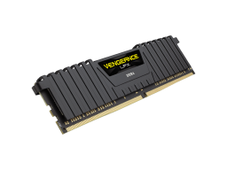 CORSAIR DDR4, 2400MHz 8GB 1x8GB DIMM, 16-16-16-39, XMP 2.0, Vengeance LPX black Heatspreader, Black PCB, 1.2V