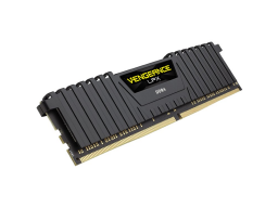 CORSAIR DDR4, 2400MHz 16GB 2x8GB DIMM, 14-16-16-31, XMP 2.0, Vengeance LPX black Heatspreader, Black PCB, 1.2V, for SKL