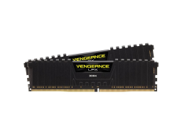 Corsair DDR4, 3600MHz 16GB 2 x 8GB DIMM, Unbuffered, 18-22-22-42, XMP 2.0, Vengeance LPX Black Heatsink, 1.35V, for AMD Ryzen