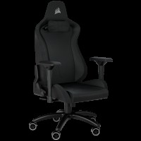CORSAIR TC200 Soft Fabric Gaming Chair, Standard Fit - Black/Black