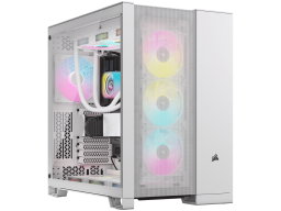 Corsair 6500D Airflow Tempered Glass Mid-Tower, White