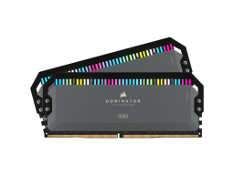 Corsair DOMINATOR RGB DDR5 32GB (2 x 16GB) DDR5 5600 CL36-36-36-76 1.25V Intel XMP & AMD EXPO - GREY
