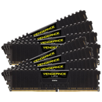 Corsair DDR4, 3200MHz 256GB 8x32GB Dimm, Unbuffered, 16-20-20-38, XMP 2.0, Vengeance LPX black Heatspreader, Black PCB, 1.35V