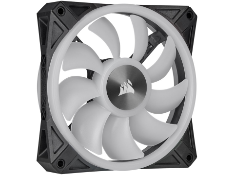 Corsair QL Series, QL120 RGB, 120mm RGB LED Fan, Triple Pack with Lighting Node CORE