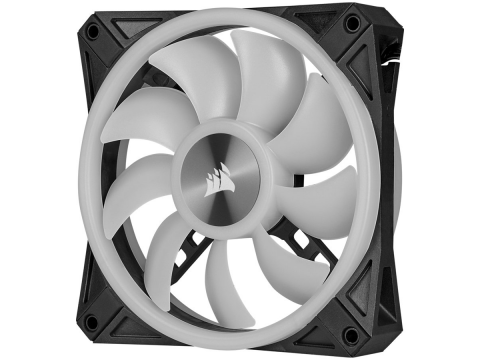 Corsair QL Series, QL120 RGB, 120mm RGB LED Fan, Triple Pack with Lighting Node CORE