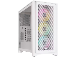 Corsair iCUE 4000D RGB Airflow Mid-Tower, True White