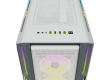 Corsair iCUE 5000T RGB Tempered Glass Mid-Tower Smart Case, White