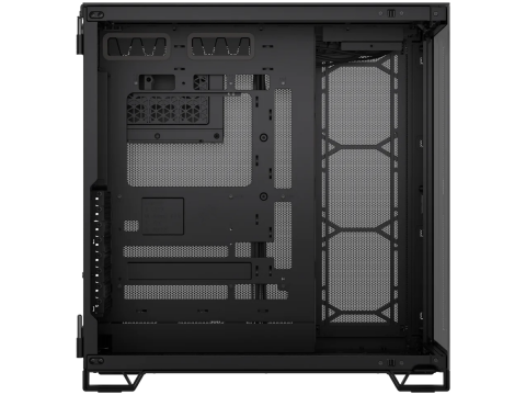Corsair 6500X Tempered Glass Mid-Tower, Black/Obsidian Aluminum