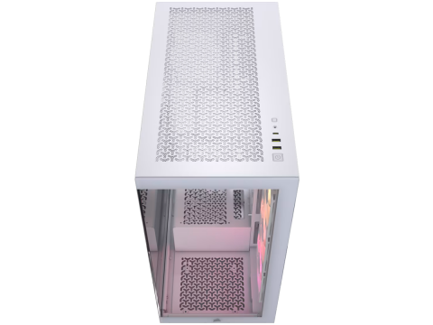 CORSAIR 3500X ARGB Mid-Tower PC Case - White