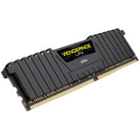 CORSAIR DDR4, 2400MHz 8GB 1x8GB DIMM, 14-16-16-31, XMP 2.0, Vengeance LPX black Heatspreader, Black PCB, 1.2V
