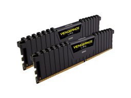 Corsair DDR4, 3000MHz 16GB 2x8GB Dimm, Unbuffered, 16-20-20-38, XMP 2.0, Vengeance LPX black Heatspreader, Black PCB, 1.35V, EAN:0843591077552