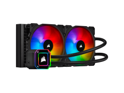 Corsair iCUE H115i ELITE CAPELLIX, 280mm Radiator, Dual 140mm ML RGB Fans, Software Control