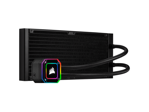 Corsair iCUE H115i ELITE CAPELLIX, 280mm Radiator, Dual 140mm ML RGB Fans, Software Control