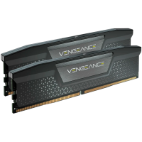 Corsair DDR5, 5600MT/s 32GB 2x16GB DIMM, Unbuffered, 36-36-36-76, Std PMIC, XMP 3.0, VENGEANCE DDR5 Black Heatspreader, Black PCB, 1.25V