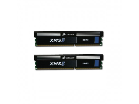 CORSAIR DDR3, 1333MHz 8GB 2x512Mx64non-ECC 2x240 DIMM, XMS, 1.50V, matched pair