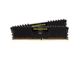 Corsair DDR4, 4000MHz 16GB 2x8GB DIMM, Unbuffered, 18-22-22-42, BaseSPD@2666, XMP 2.0, Vengeance LPX Black, 1.35V, for AMD