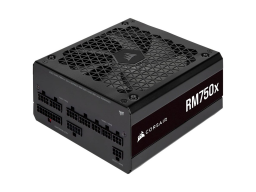 Corsair RMx Series (2021), RM750x, 750 Watt, GOLD, Fully Modular Power Supply, EU Version, EAN:0840006603641