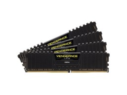 Corsair DDR4, 4000MHz 32GB 4x8GB DIMM, Unbuffered, 19-23-23-45, 1R, XMP 2.0 Vengeance LPX Black, 1.35V, includes Vengeance Airflow Fan, EAN:0840006609070