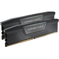 CORSAIR DDR5, 5600MT/s 96GB 2x48GB DIMM, 40-40-40-77, XMP 3.0, VENGEANCE DDR5 Black Heatspreader, 1.25V