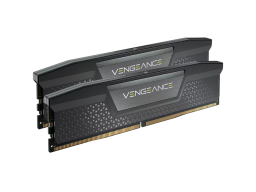 CORSAIR DDR5, 5600MT/s 96GB 2x48GB DIMM, 40-40-40-77, XMP 3.0, VENGEANCE DDR5 Black Heatspreader, 1.25V