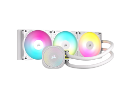 Corsair NAUTILUS 360 ARGB White, 360mm Radiator, Liquid CPU Cooler