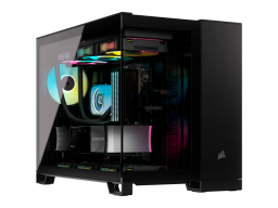 Corsair 2500X Tempered Glass mATX Mid-Tower, Black