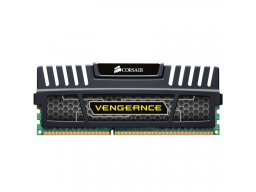 CORSAIR DDR3, 1600MHz 16GB 2x8 DIMM, Vengeance Black Heat Spreader, XMP 1.3, 1.5V