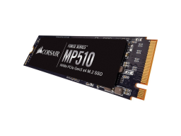 Corsair Force MP510 series NVMe PCIe M.2 SSD 960GB; Up to 3,480MB/s Sequential Read, Up to 3,000MB/s Sequential Write; Up to 280K IOPS Random Read, Up to 700K IOPS Random Write