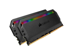 Corsair DDR4, 3600MHz 16GB 2x8GB DIMM, Unbuffered, 18-19-19-39, XMP 2.0, DOMINATOR PLATINUM RGB Black Heatspreader, RGB LED, 1.35V
