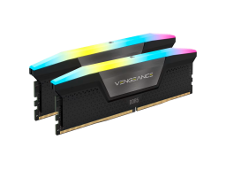 Corsair VENGEANCE RGB DDR5 32GB (2 x 16GB) DDR5 6200 CL36-46-46-100 1.35V Intel XMP - BLACK