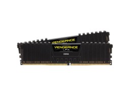 Corsair DDR4, 3000MHz 16GB 2x8GB Dimm, Unbuffered, 15-17-17-35, XMP 2.0, Vengeance LPX black Heatspreader, Black PCB, 1.35V, for SKL, EAN:0843591070010